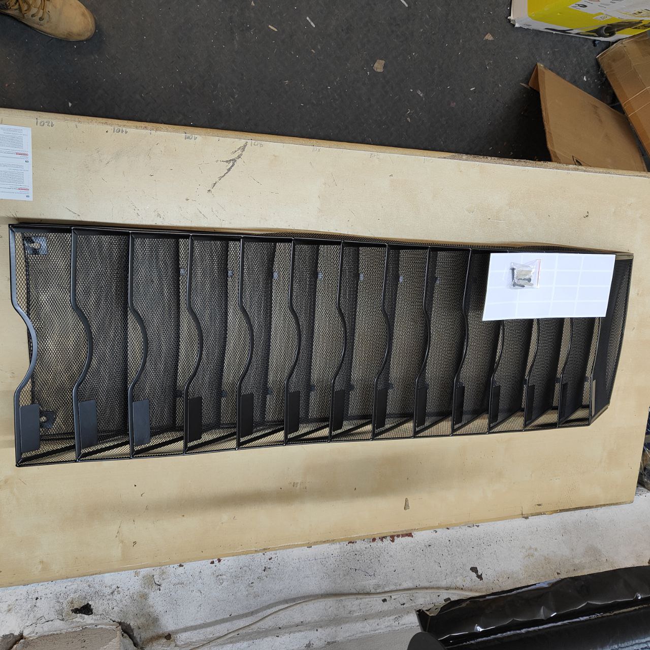 Metal 14 Tier A4 Wall Mounted Document Holder File Organizer Rack EasyPAG