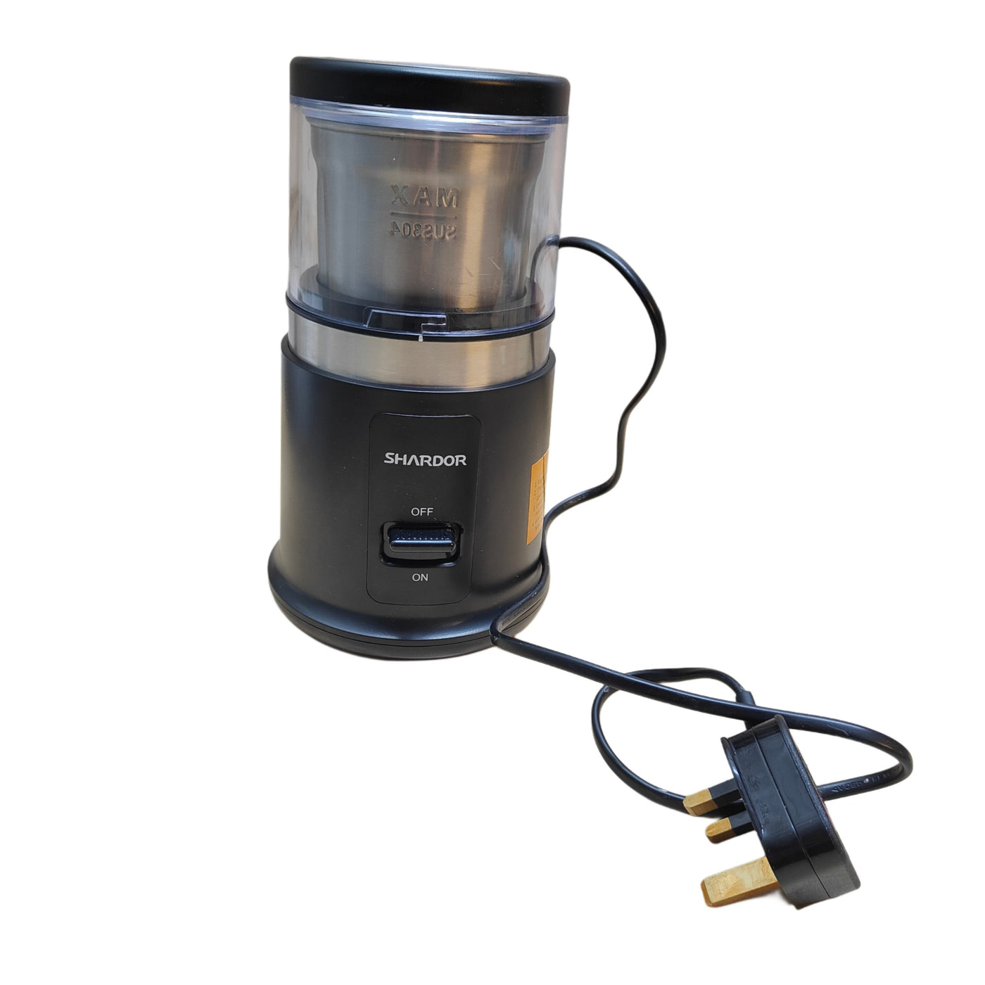Electric Coffee Grinder 75g with Removable Stainless Steel Bowl SHARDOR