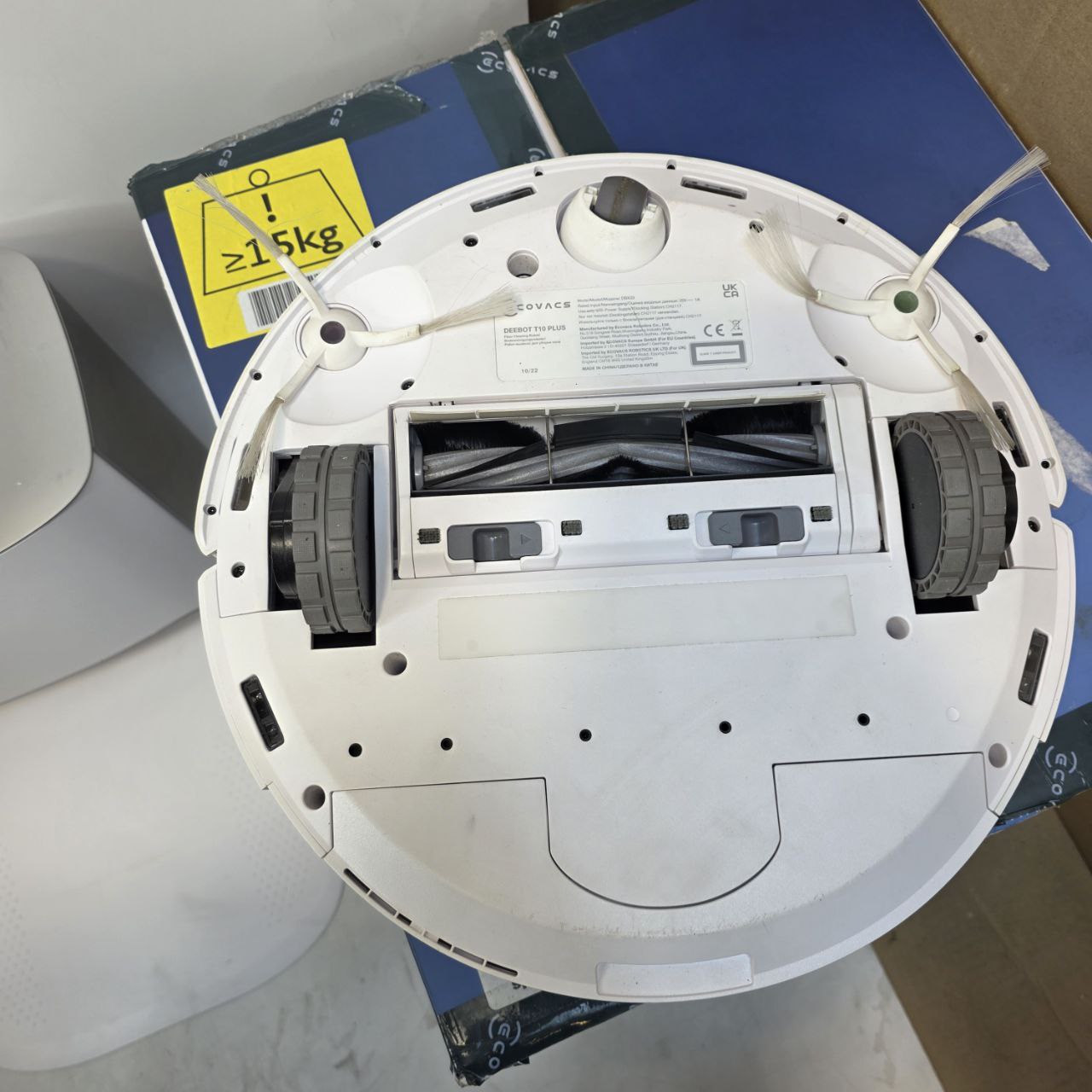 ECOVACS DEEBOT T10 PLUS Robot Vacuum Cleaner Auto-Empty Station 3000 Pa