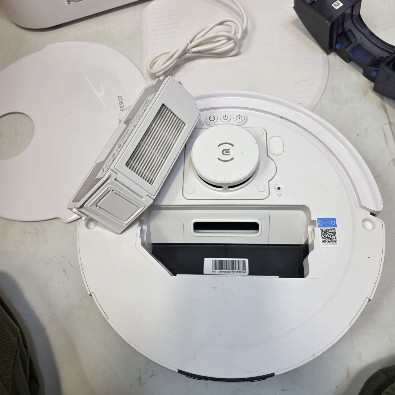 Robot Vacuum Cleaner 8000Pa Self Empty Station ECOVACS Deebot N20 PLUS