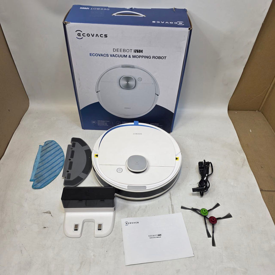 Robot Vacuum Cleaner Mop 4300Pa TrueMapping 2.0 ECOVACS DEEBOT N10