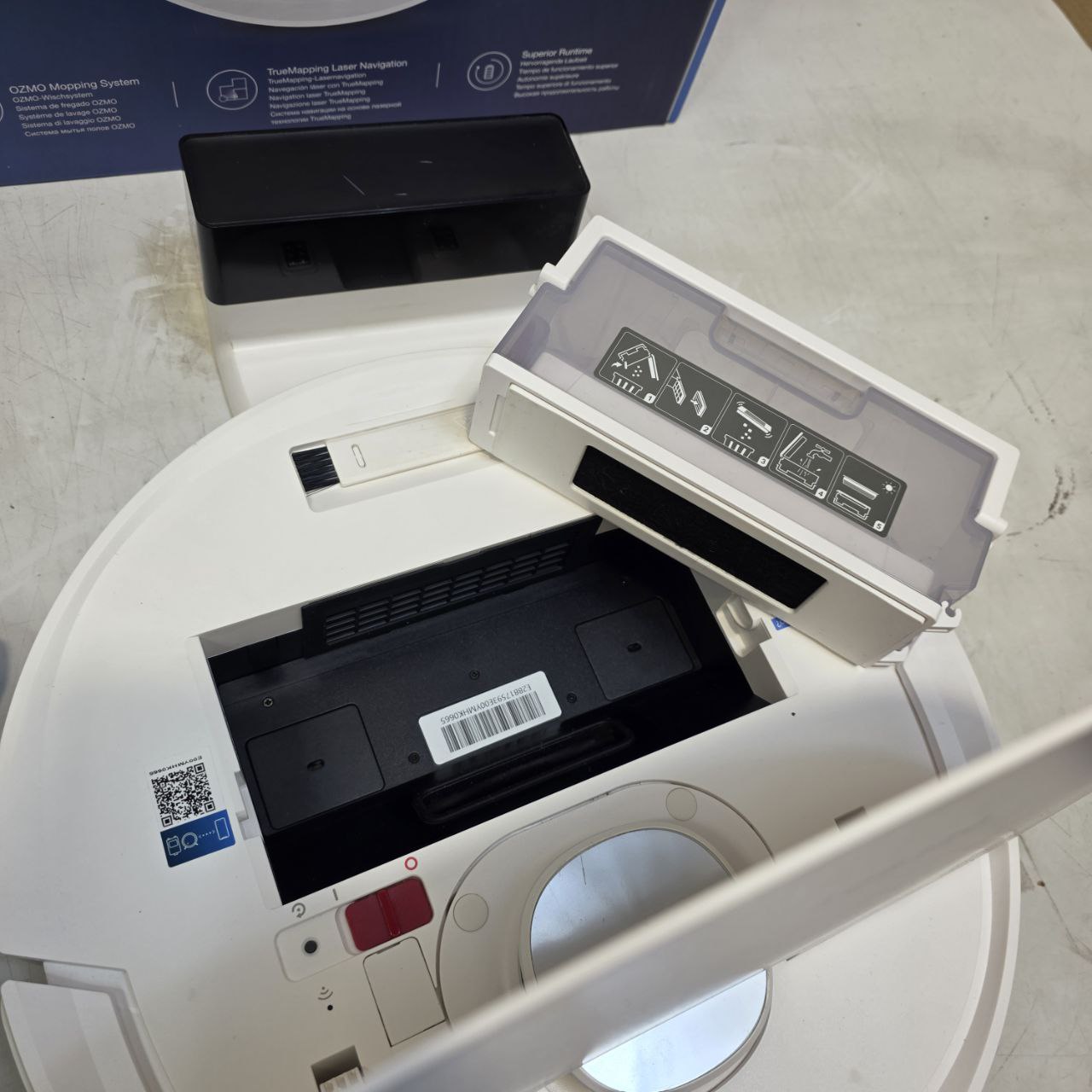 Robot Vacuum Cleaner Mop 4300Pa TrueMapping 2.0 ECOVACS DEEBOT N10