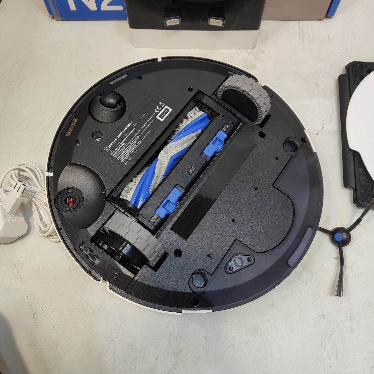 ECOVACS DEEBOT N20 Robot Vacuum with Mop, 8000Pa, 300 Min Runtime, Anti-Tangle