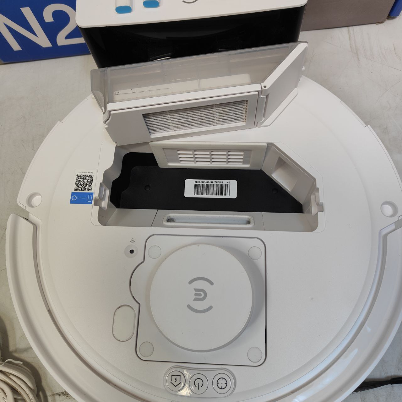 ECOVACS DEEBOT N20 Robot Vacuum with Mop, 8000Pa, 300 Min Runtime, Anti-Tangle