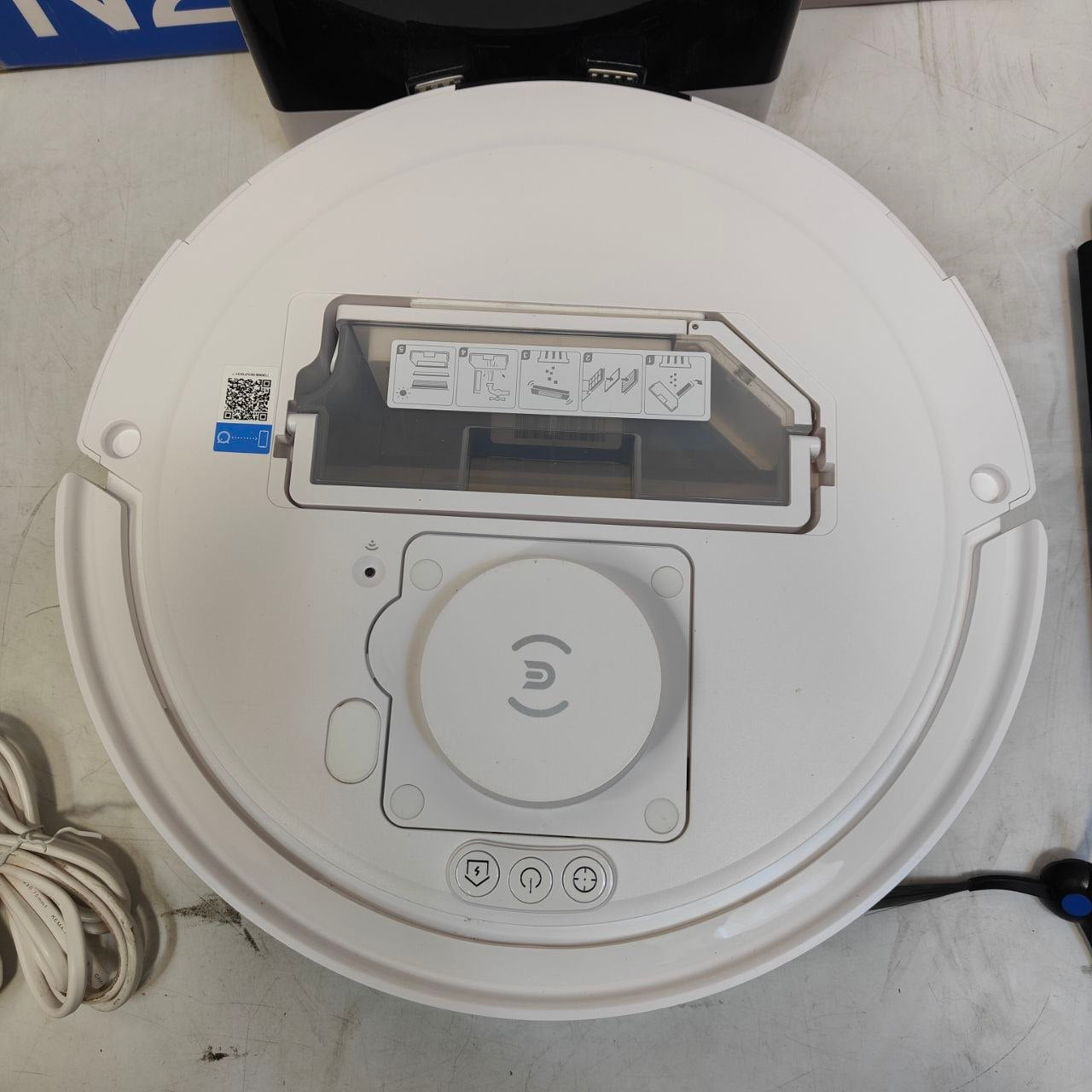 ECOVACS DEEBOT N20 Robot Vacuum with Mop, 8000Pa, 300 Min Runtime, Anti-Tangle