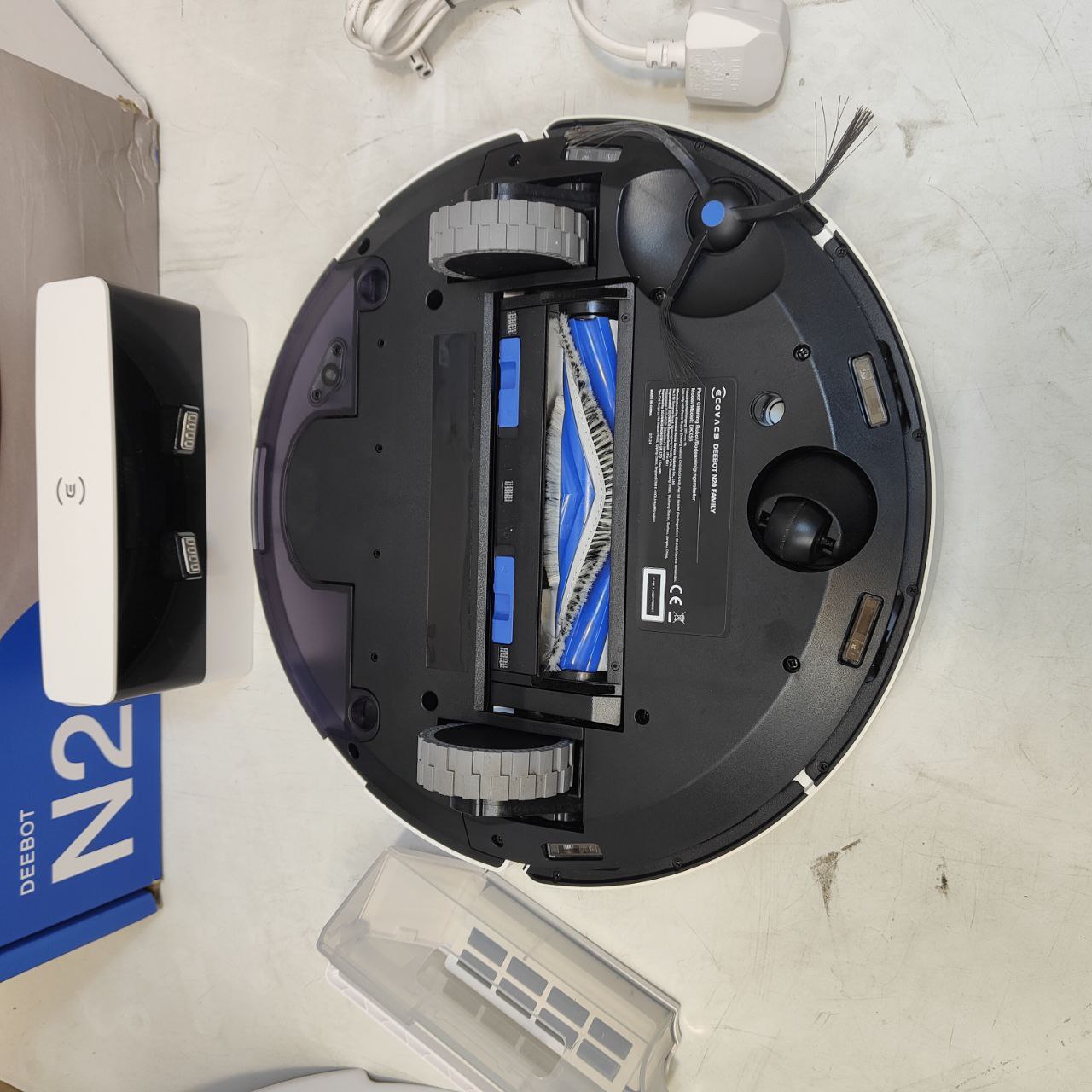 ECOVACS DEEBOT N20 Robot Vacuum with Mop, 8000Pa, 300 Min Runtime