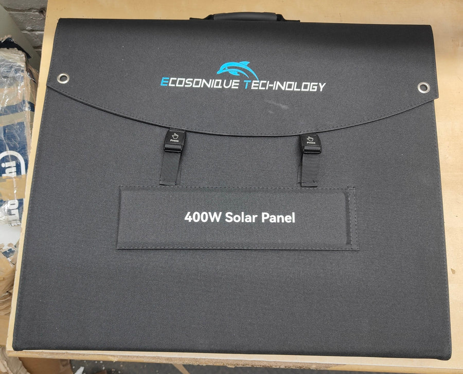 400W Portable Solar Panel Foldable MC4 Solar Generator Ecosonique
