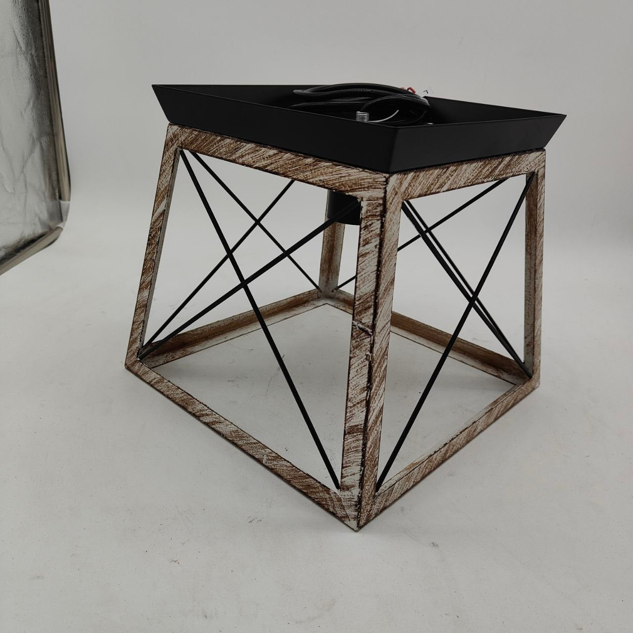 Industrial Flush Mount Ceiling Light Bronze Farmhouse 1 Light Fixture Ganeed