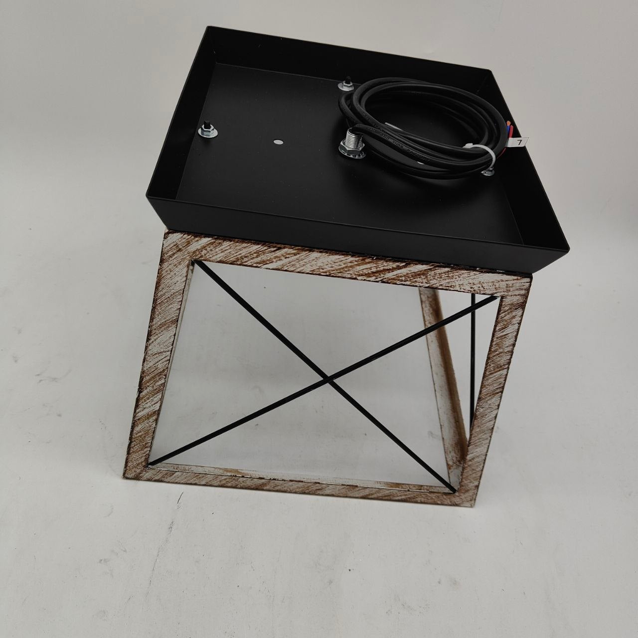 Industrial Flush Mount Ceiling Light Bronze Farmhouse 1 Light Fixture Ganeed