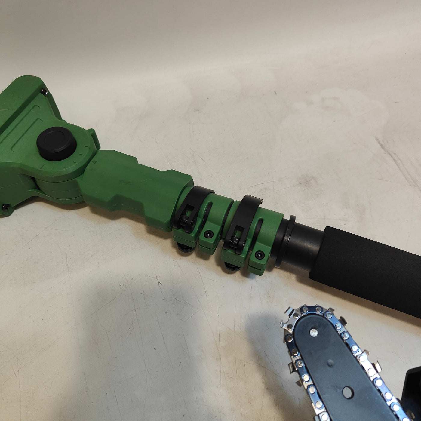 Cordless Pole Saw 6 Inch 21V Brushless 16FT Reach 2x4000mAh Battery Tree Trimmer
