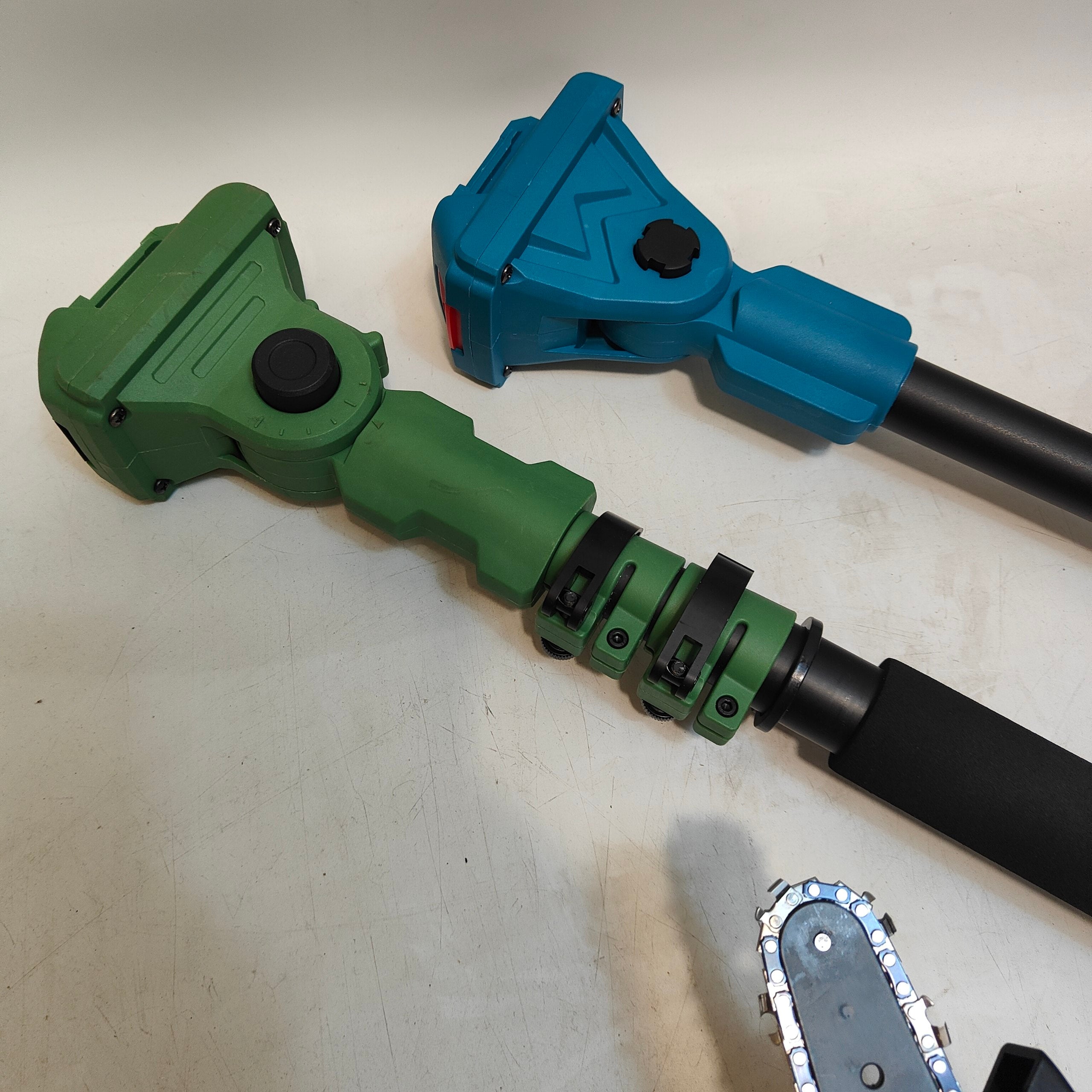 Cordless Pole Saw 6 Inch 21V Brushless 16FT Reach 2x4000mAh Battery Tree Trimmer