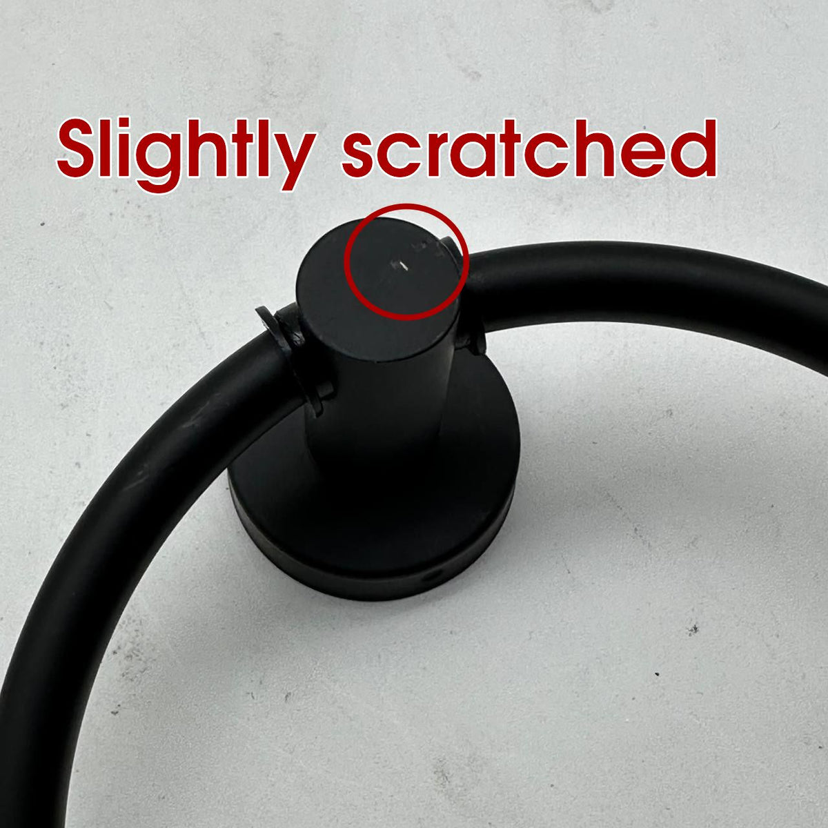 Bathroom Accessory Set Towel Ring Coat Hook 2 Piece Wall Mounted Modern Fittings