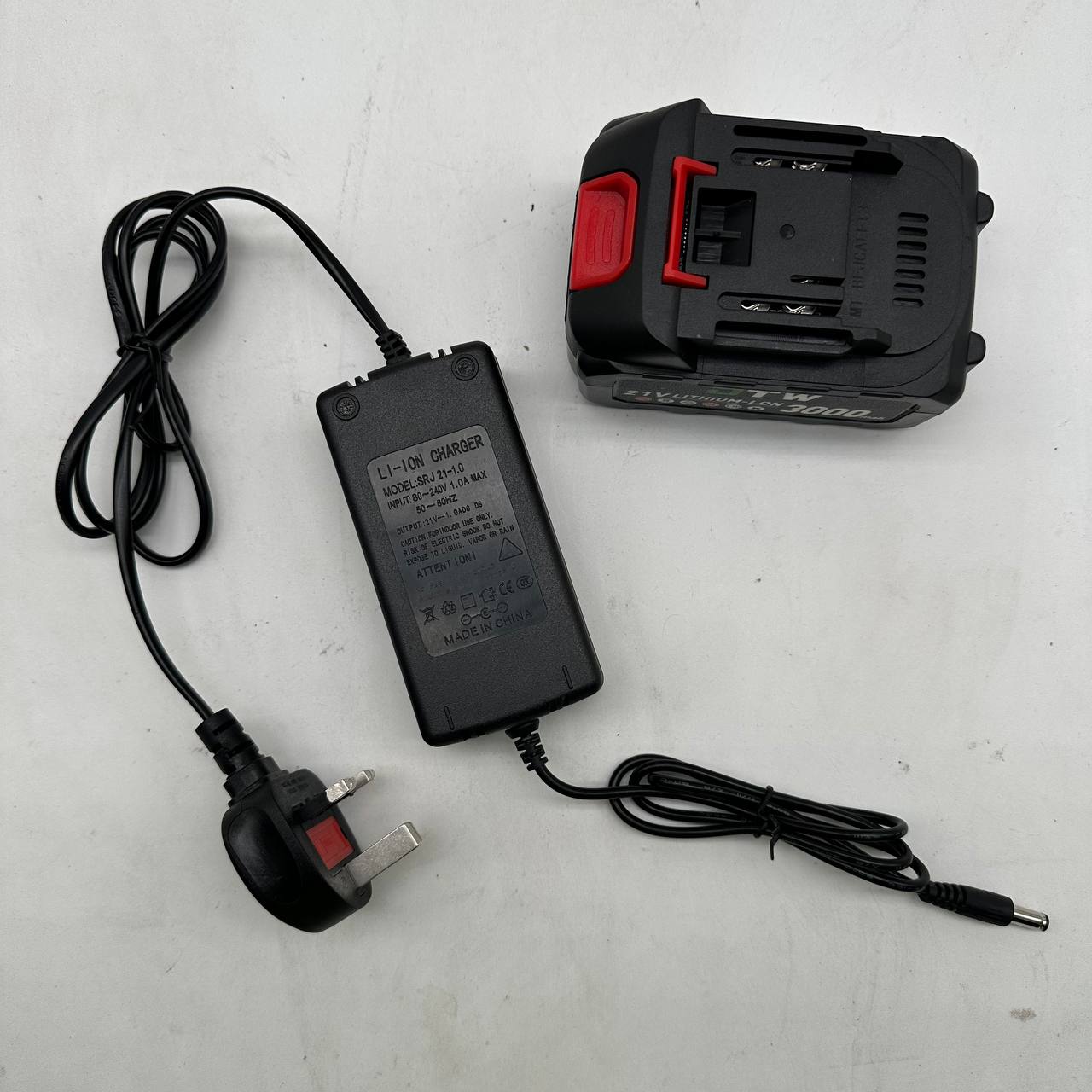 21V Li-ion Battery 3000mAh Charger Compatible Makita LXT Power Tools