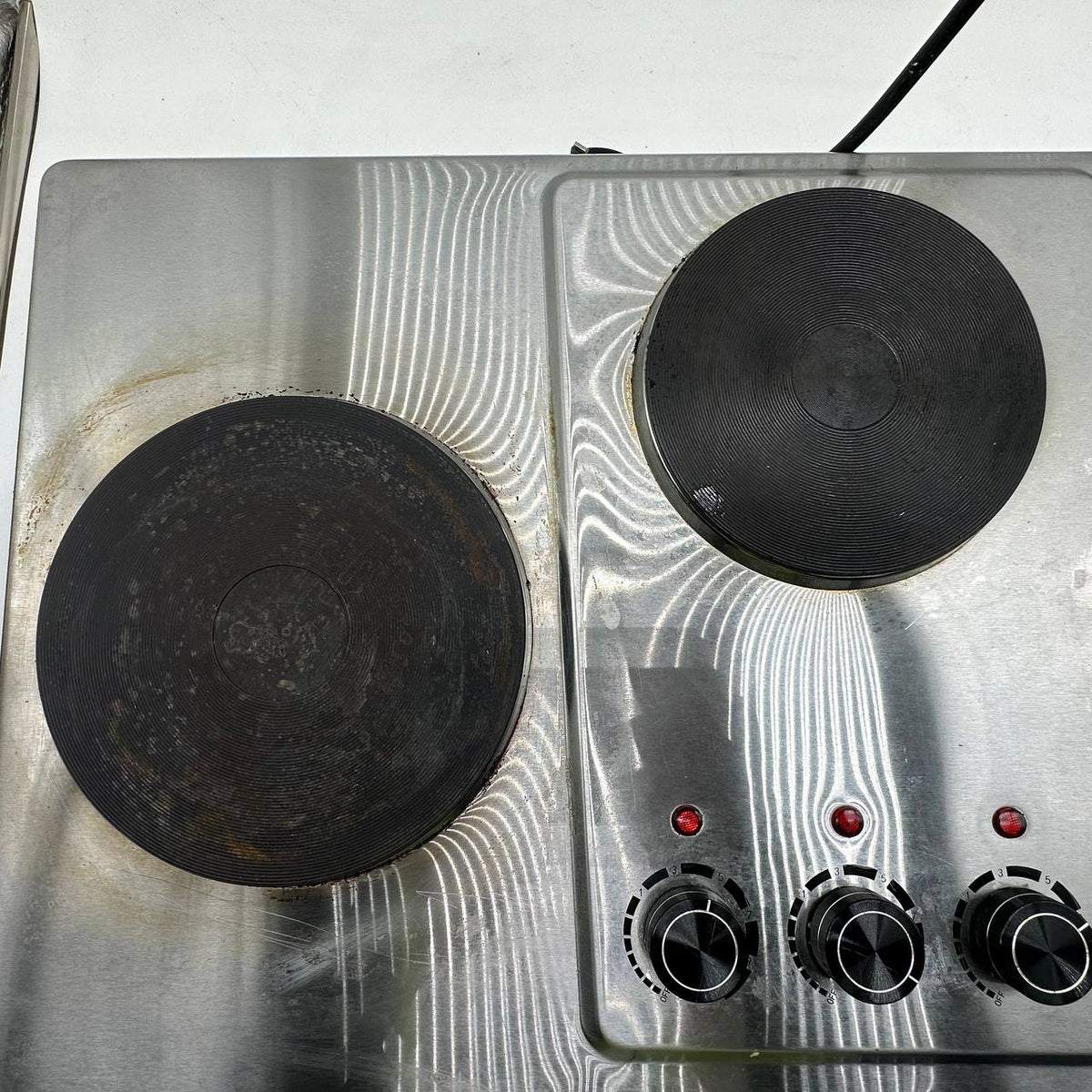 Electric Hob 2700W Infrared Triple Burner Portable Hot Plates Cooking CUSIMAX