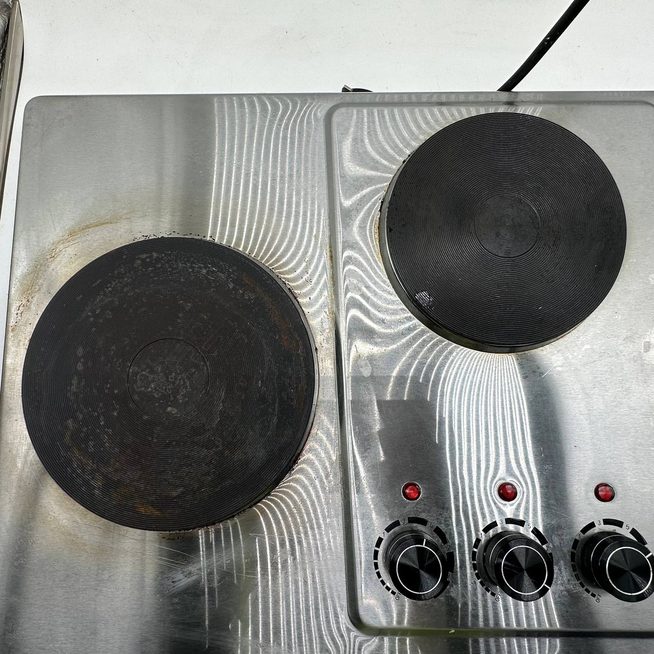 Electric Hob 2700W Infrared Triple Burner Portable Hot Plates Cooking CUSIMAX