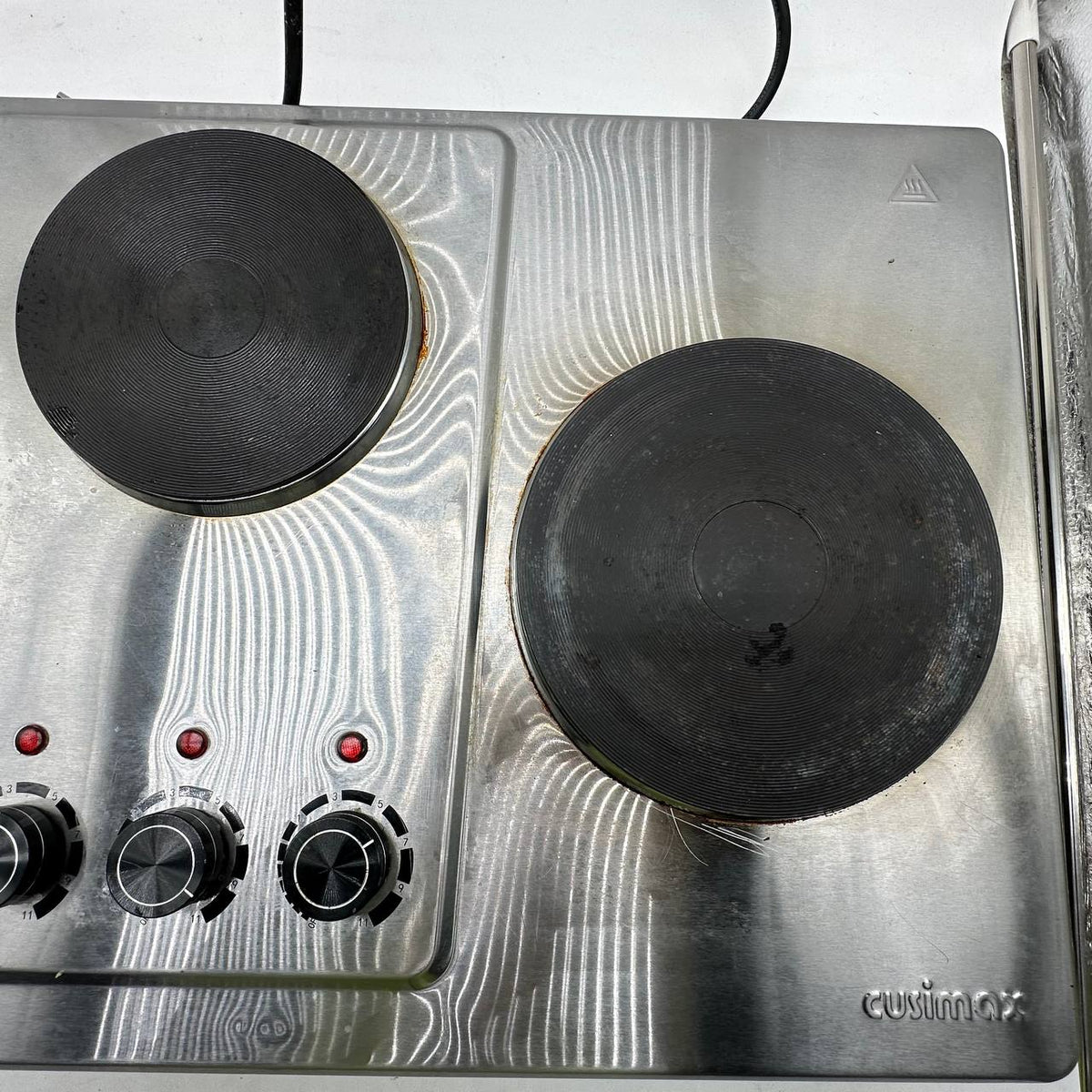 Electric Hob 2700W Infrared Triple Burner Portable Hot Plates Cooking CUSIMAX