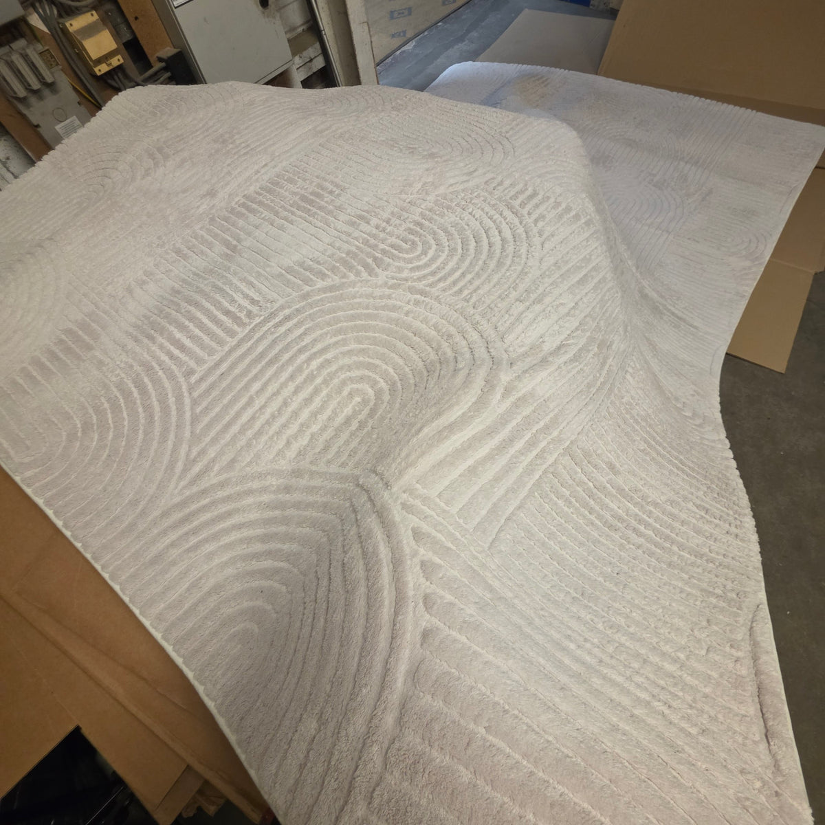 Large Rug 200x300cm Cream Soft Living Room Bedroom Carpet Extra Large Sour Lemon