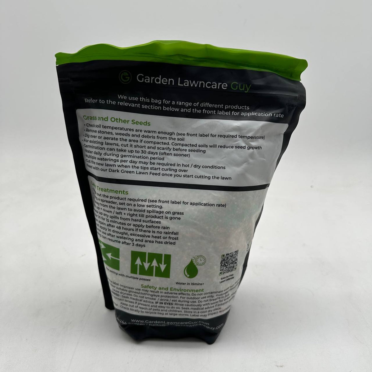 Lawn Feed Autumn Winter Grass Fertiliser 1.25kg Dark Green Lawn Treatment Garden