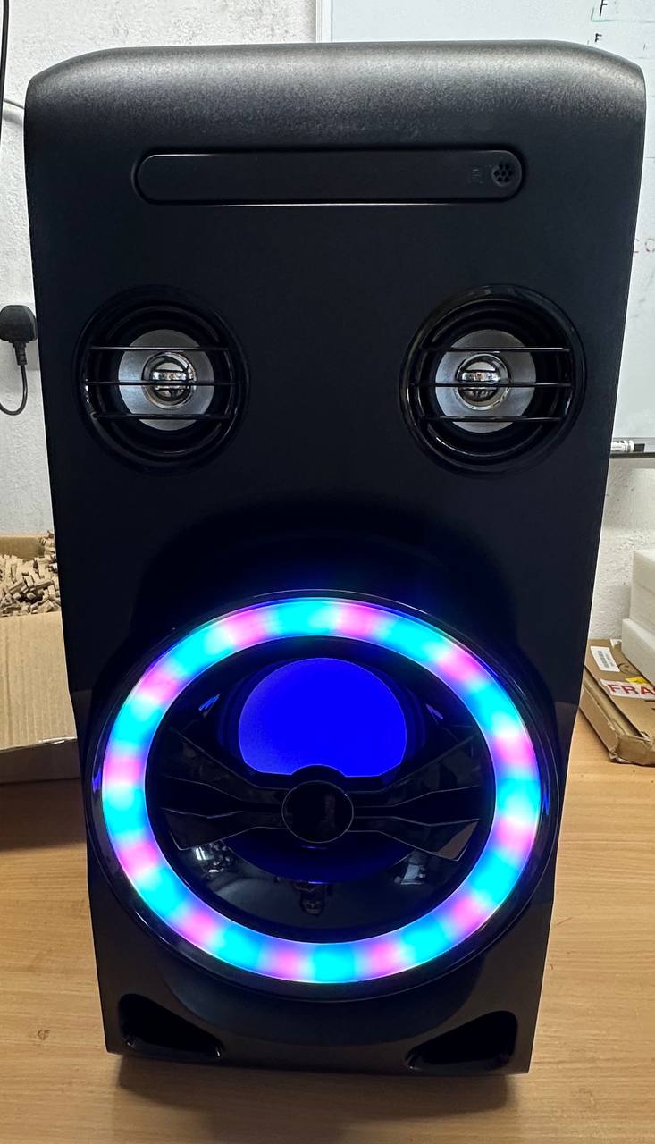 Home Stereo System 100W Bluetooth FM USB AUX Microphone Jacks HiFi