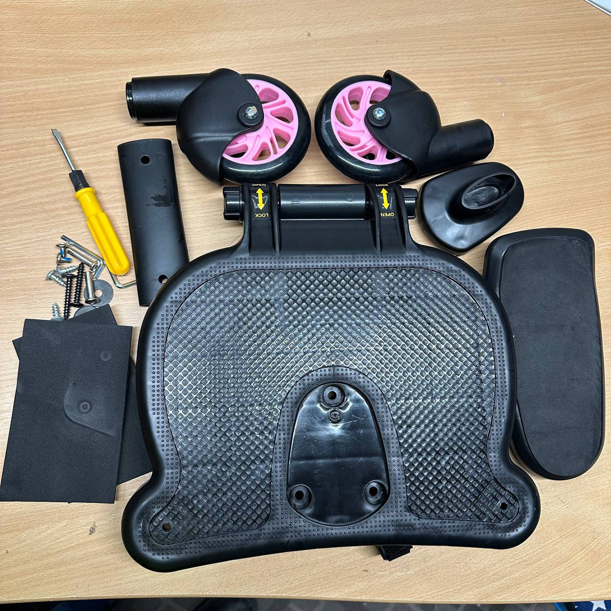 Buggy Board with Seat Toddler Stroller Ride On Board Universal Pushchair Platform
