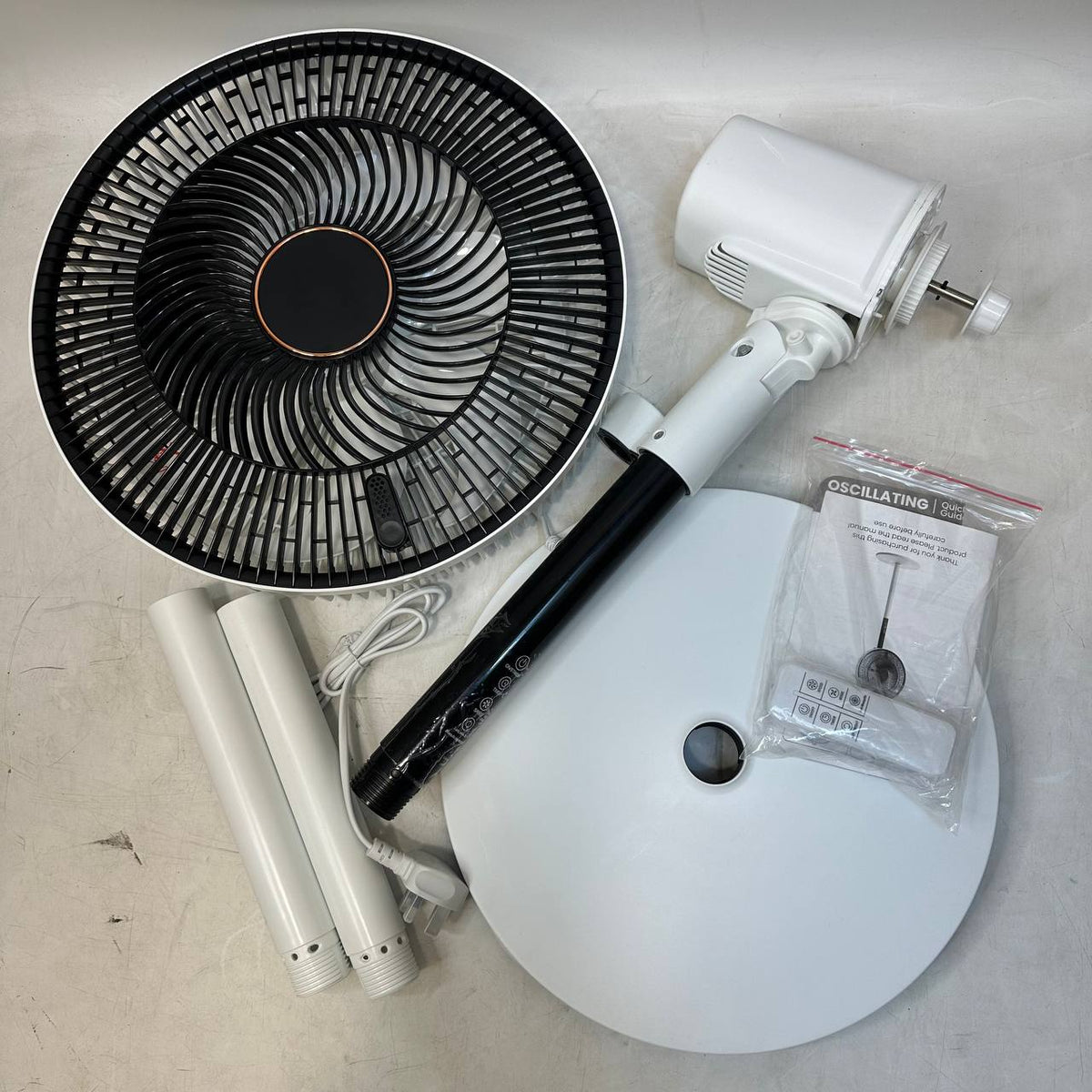 Pedestal Fan 16 Inch 9 Speed Remote 90° Oscillation Timer Adjustable Height Home
