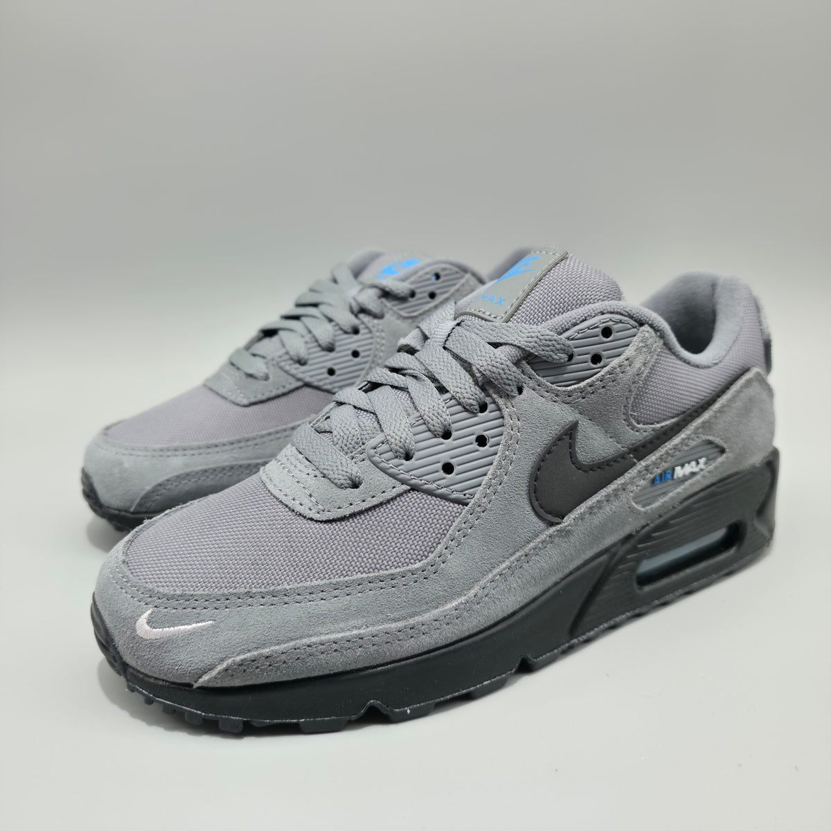 Nike Air Max 90 Men’s Trainers Smoke Grey Light Photo Blue DO6706-002