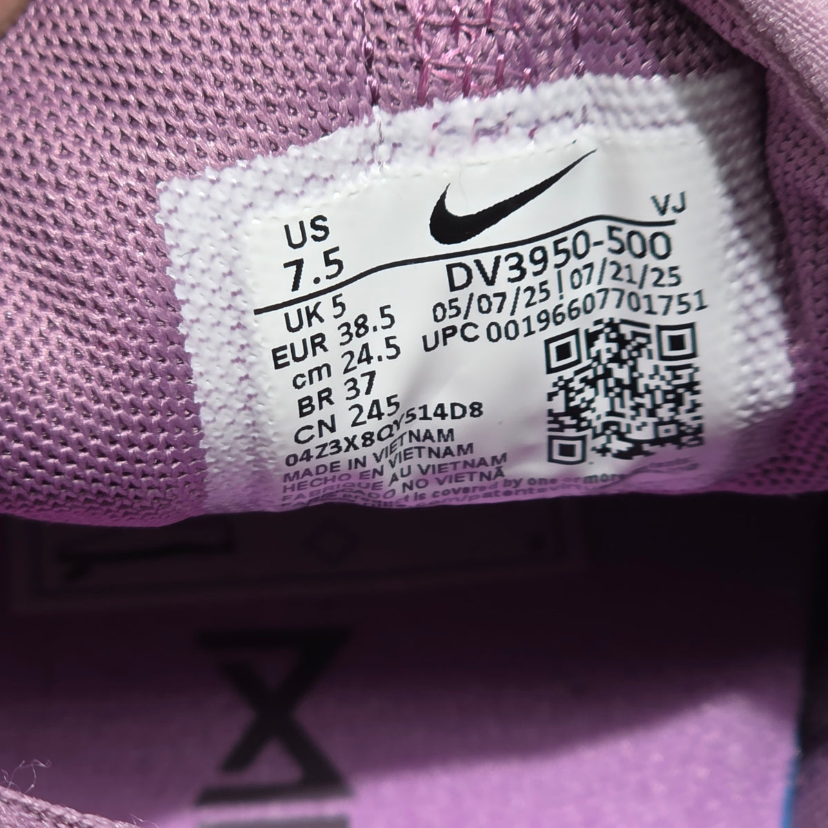 Nike Free Metcon 5 Women’s Training Shoes Violet Dust DV3950-500