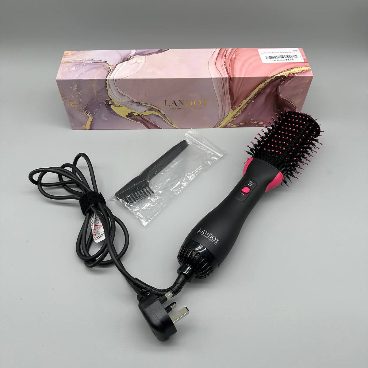 Hair Dryer Brush One Step Ionic Hot Air Styler Volumizer Blow Dry Styling Brush