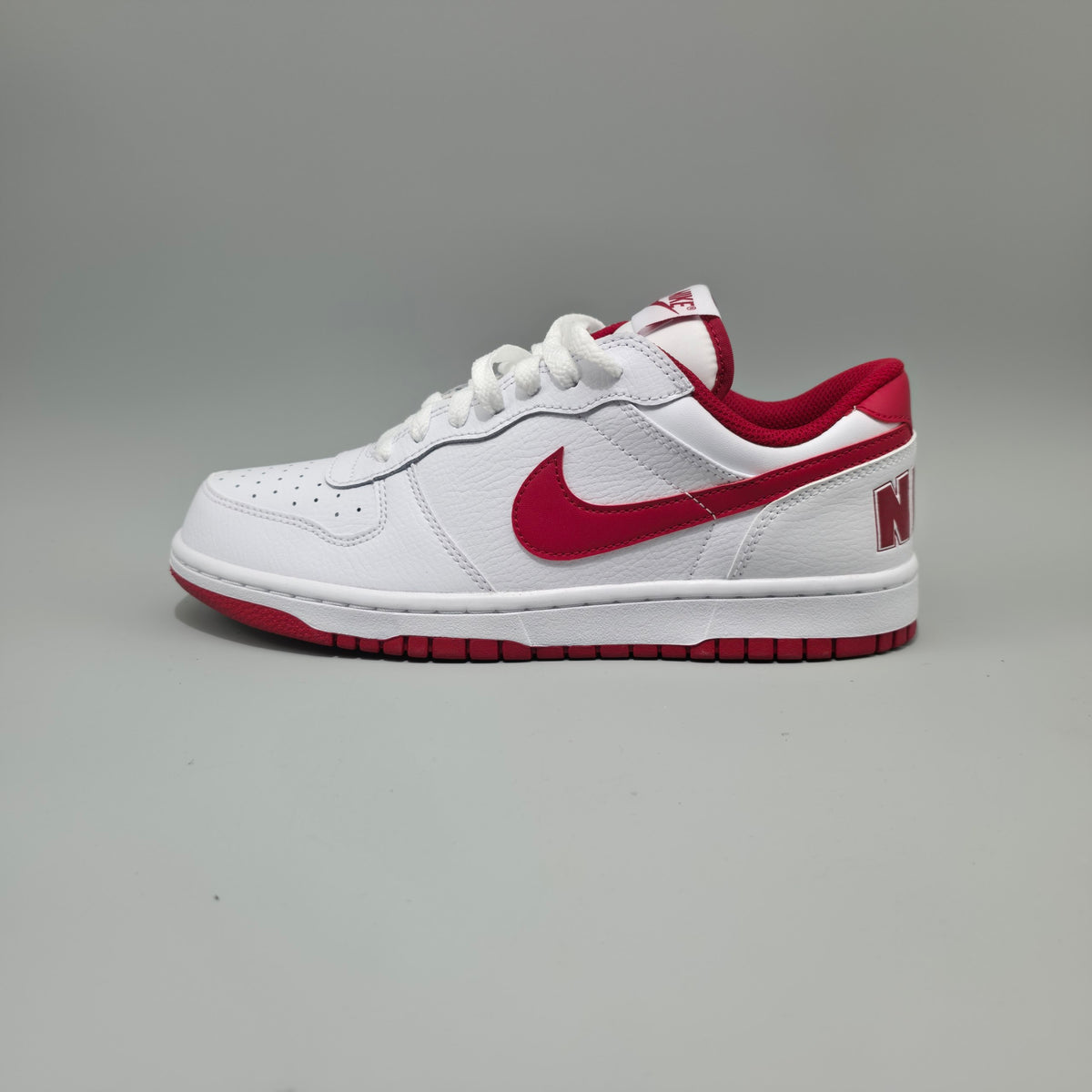 Nike Big Low Men’s Trainers White Gym Red 355152-150