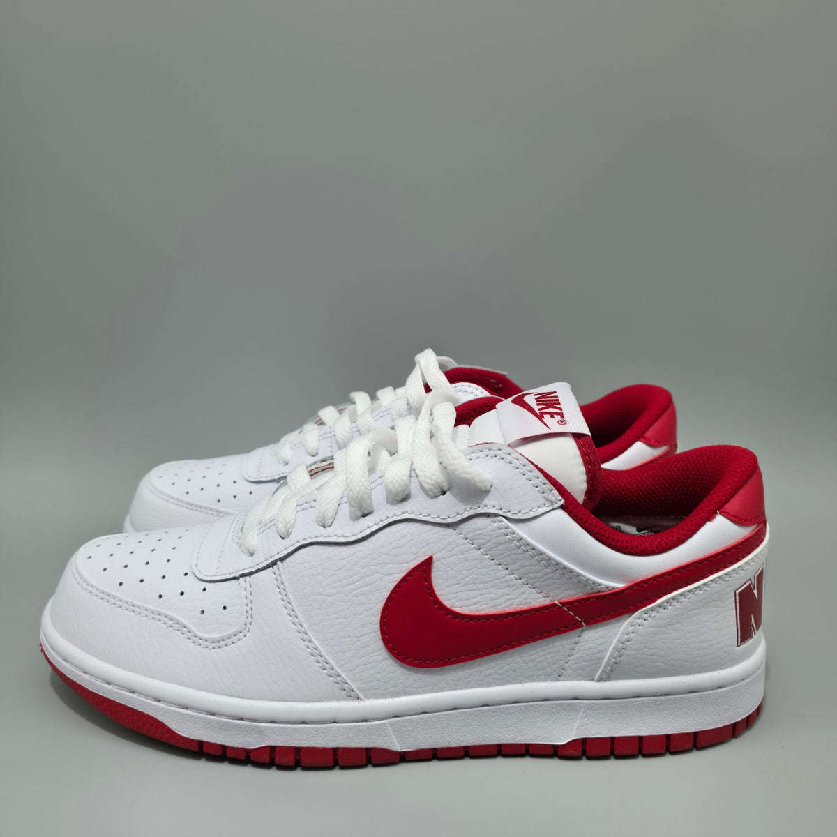 Nike Big Low Men’s Trainers White Gym Red 355152-150