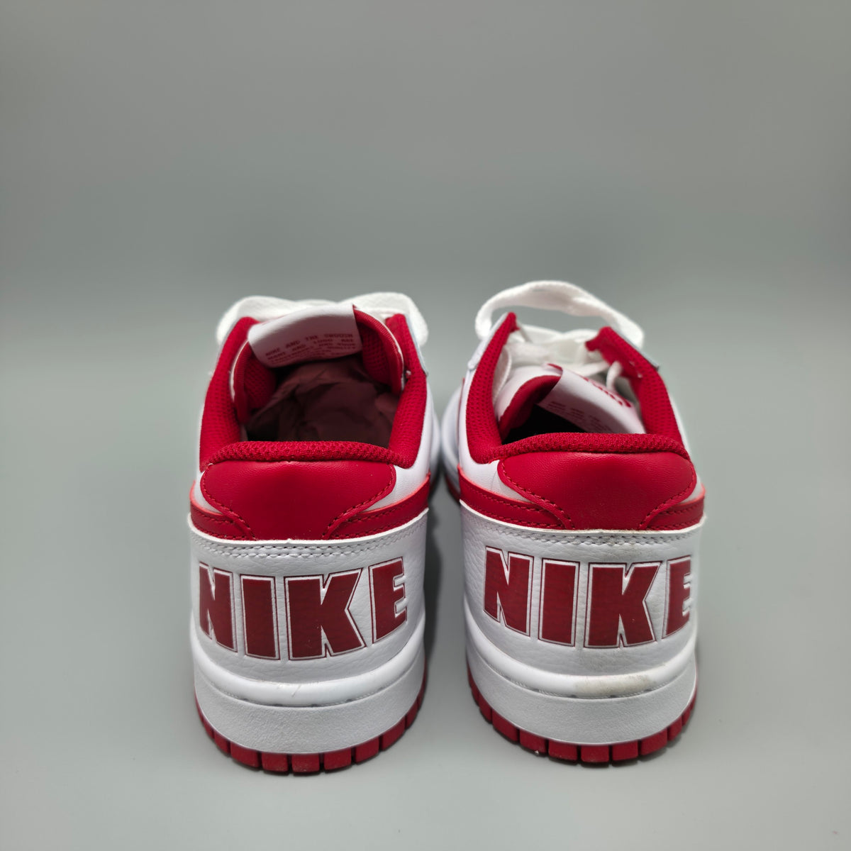 Nike Big Low Men’s Trainers White Gym Red 355152-150