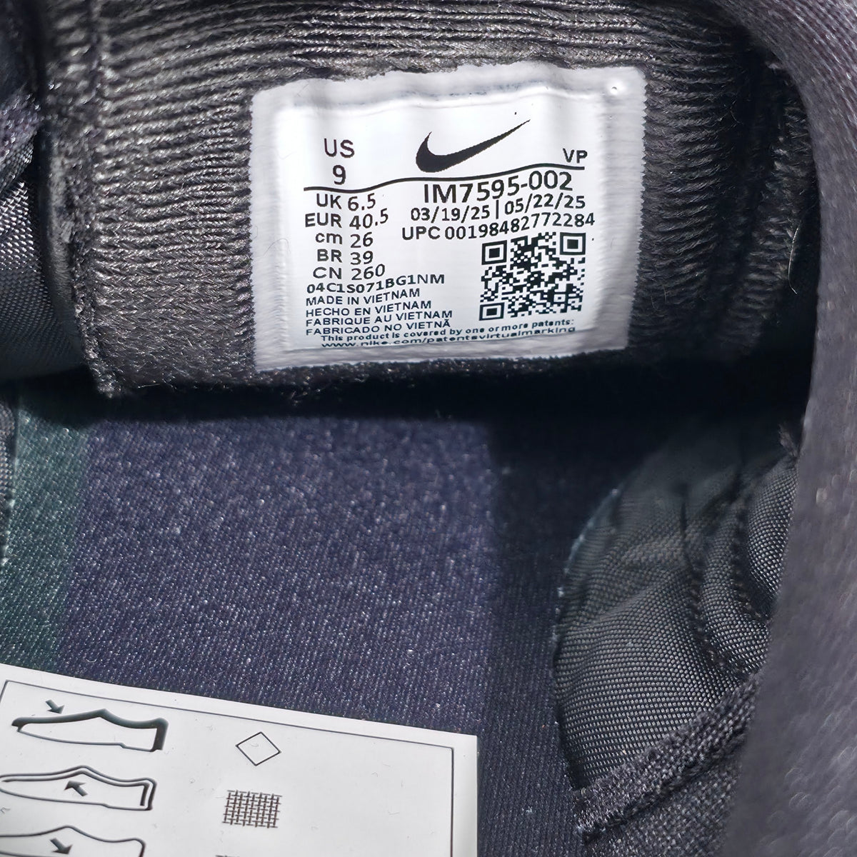 Nike Total 90 Women’s Trainers Black Anthracite IM7595-002