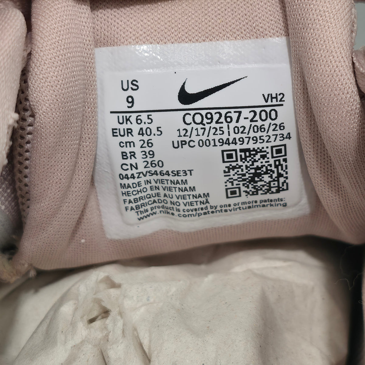 Nike Zoom Span 3 Women’s Running Trainers Stone Mauve Pink CQ9267-200