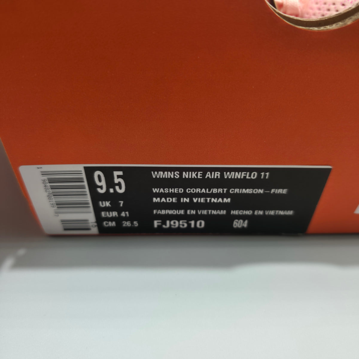 Nike Air Winflo 11 Women’s Running Trainers Coral Pink FJ9510-604