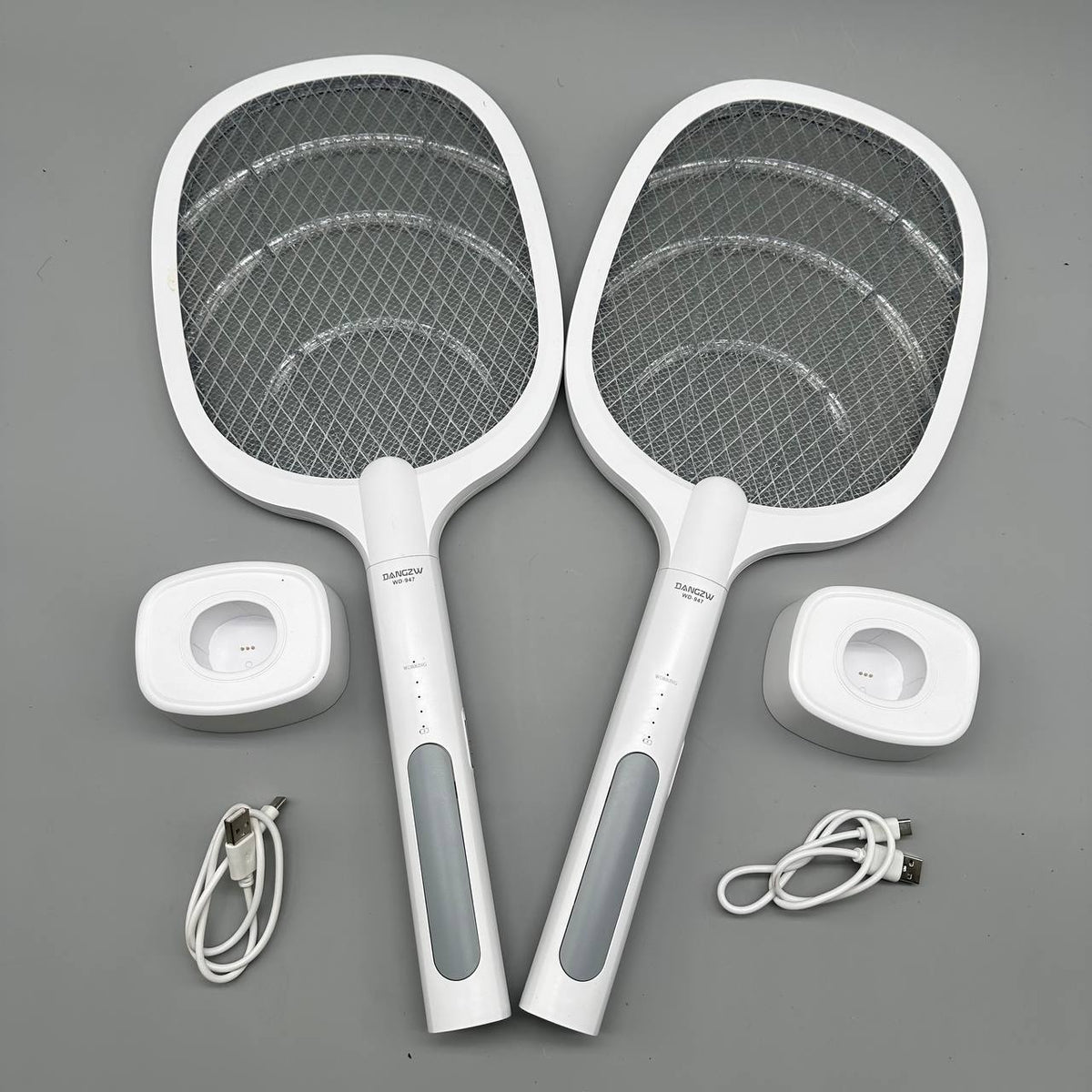 Electric Fly Zapper 4000V Rechargeable UV Light Insect Killer Trap DANGZW Indoor