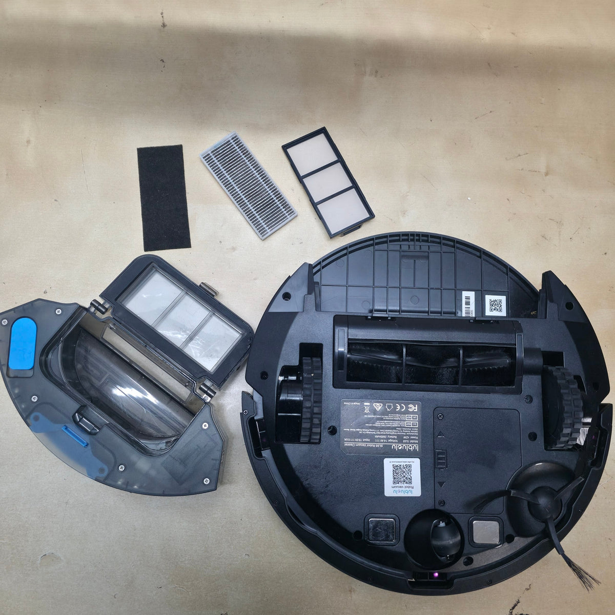 Robot Vacuum & Mop 4500Pa LiDAR WiFi Used No Mop Cloth Lubluelu SL68