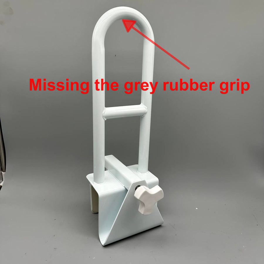 Bathtub Grab Rail Padded Bath Support Handle Elderly Grey Bathroom Aid KMINA