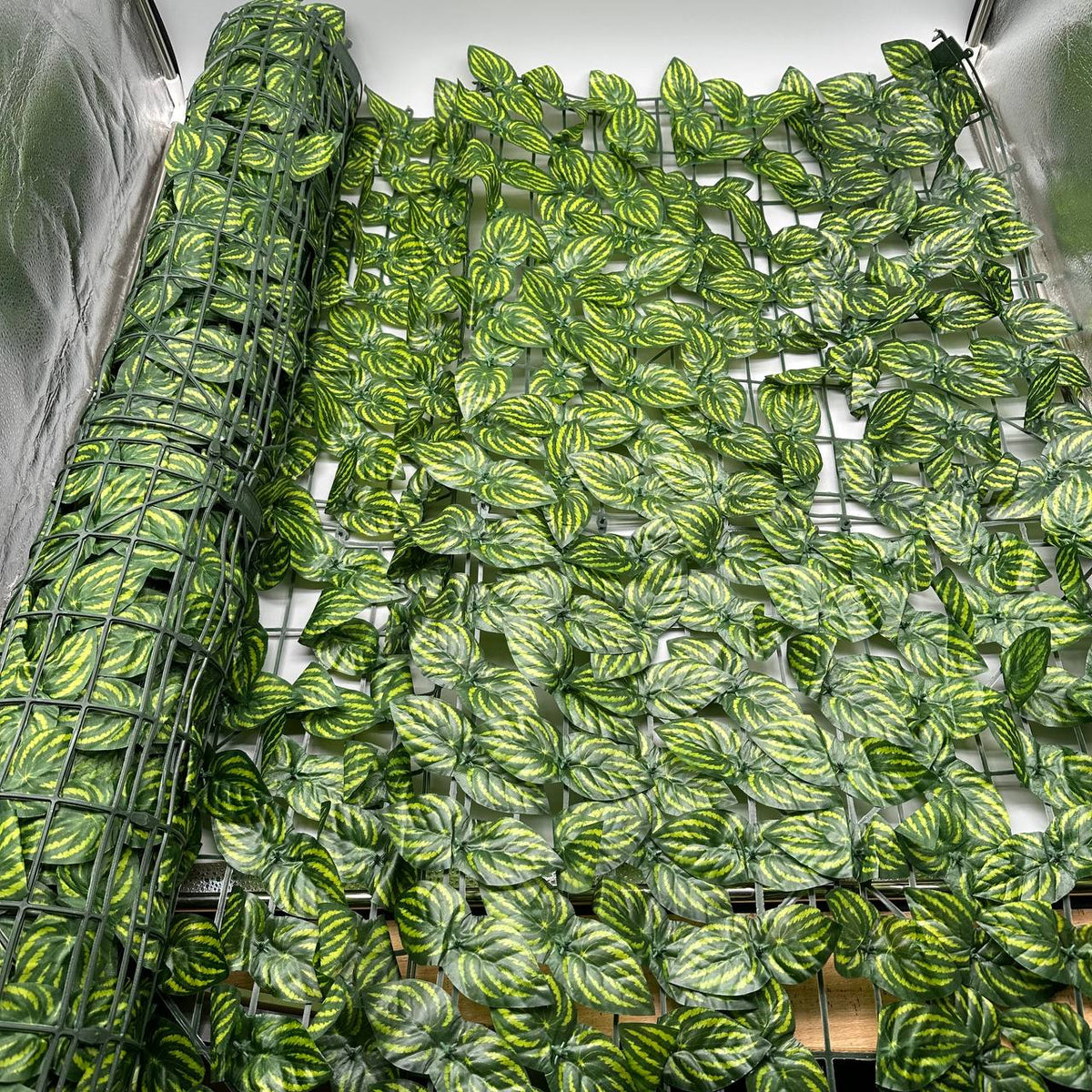 Artificial Ivy Hedge Panel 1x3m Privacy Fence Screen Green Leaf Garden Balcony