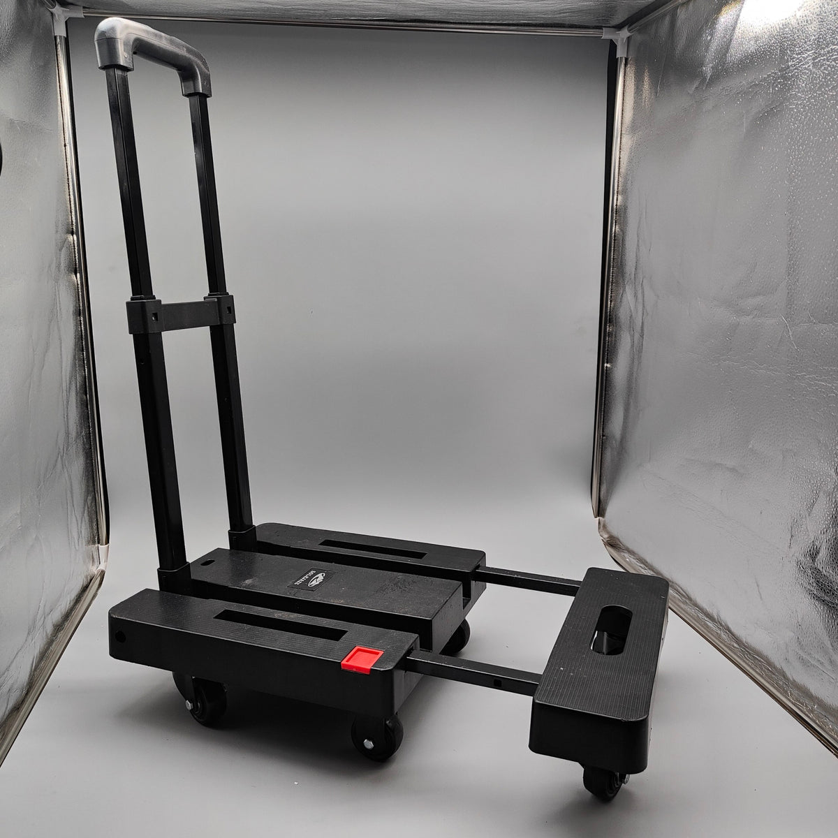 Folding Sack Truck Hand Trolley 230kg 6 Wheel Dolly Luggage Cart Bungee SOLEJAZZ