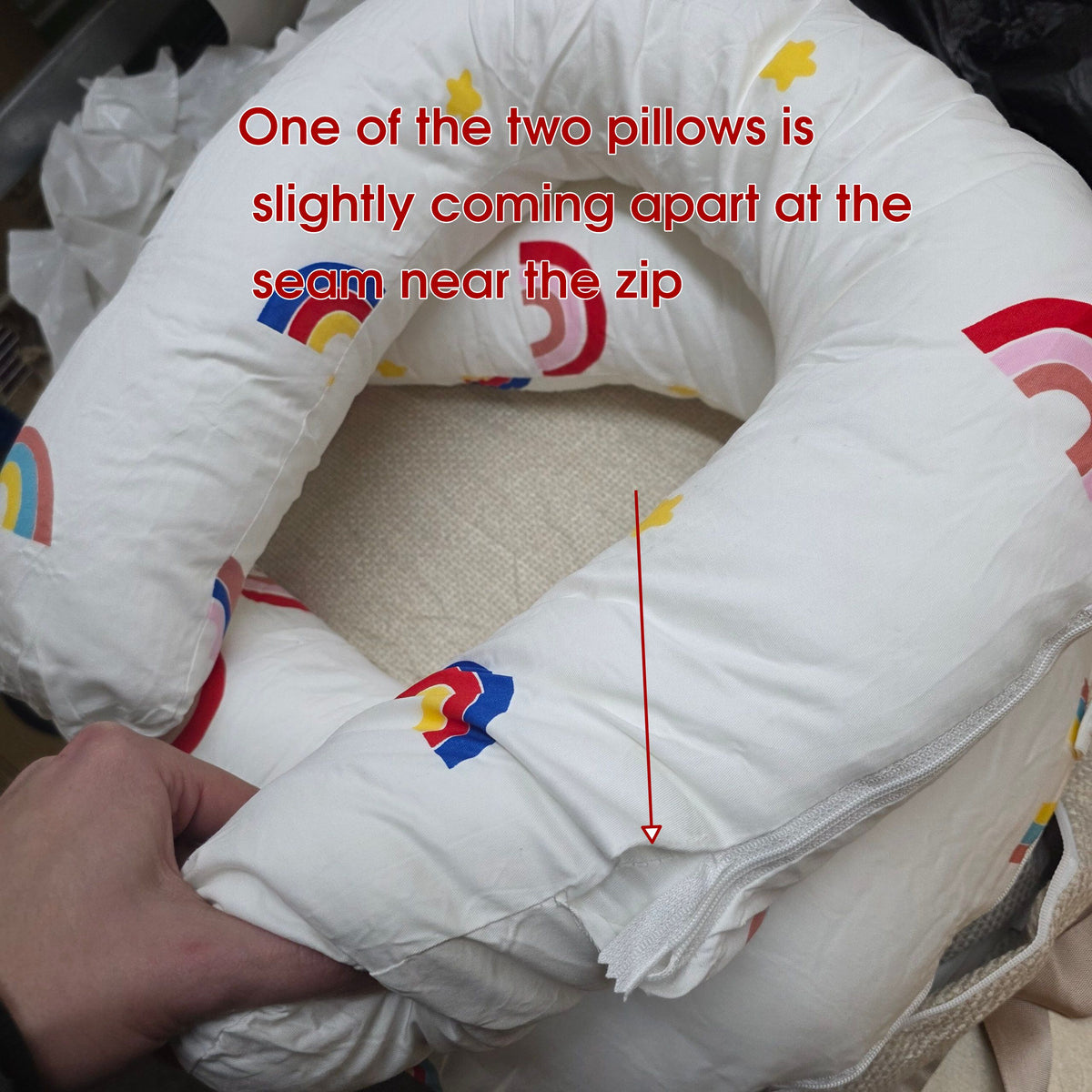 Baby Lounger 0-12 Months Foldable Infant Nest Memory Foam Backpack Travel