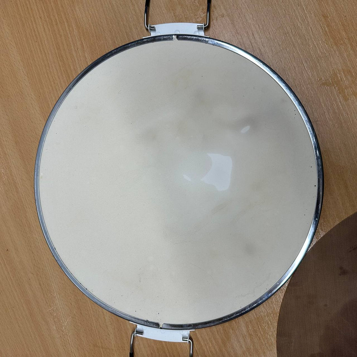 Electric Pizza Oven Indoor 12 Inch Ceramic Stone Countertop Cooker White KLAIF