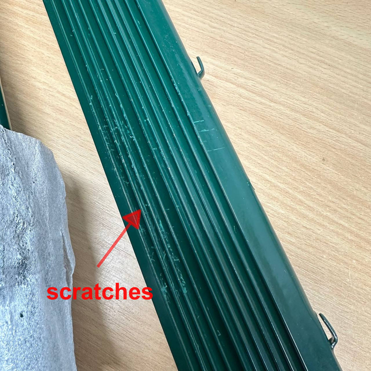 Metal Fence Posts 185cm 6ft U Post 10 Pack Steel Wire Garden Fencing ARIFARO