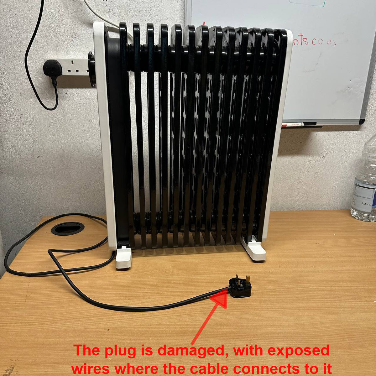 Oil Filled Radiator 2500W Electric Heater 3 Heat Settings Timer Touch PELONIS
