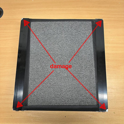 Folding Dog Car Ramp 170x44cm Non Slip Extra Long Pet Ramp 115kg Large Dogs SUV