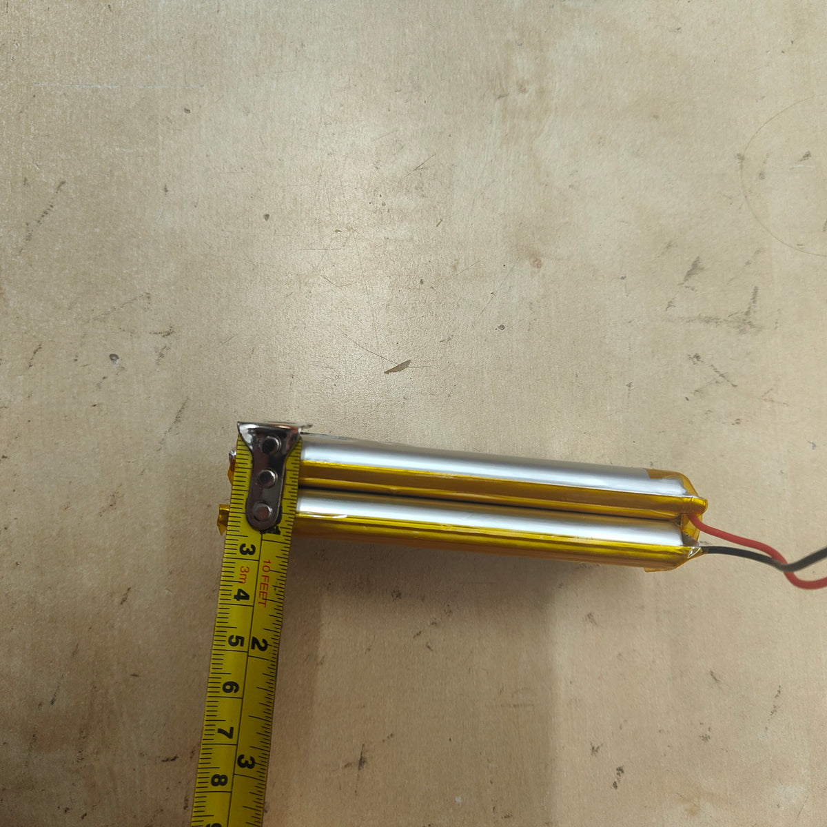 3.7V 10000mAh 37Wh LiPo Lithium Polymer Rechargeable Battery 1260110