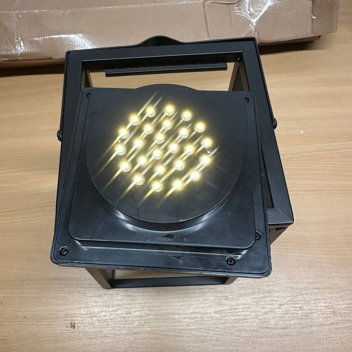 Solar Garden Lantern 38cm Outdoor Hanging Light IP44 Black Metal TRIROCKS