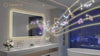 Bluetooth Bathroom LED Mirror 800x600 cm Anti Fog Dimmable S'bagno