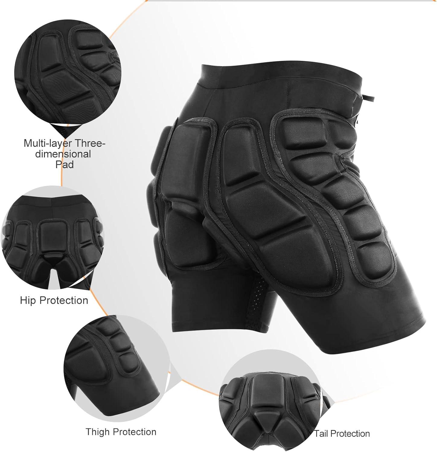 Protective Padded Shorts, Impact Resistance Sportswear For Skateboard - Massive Discounts