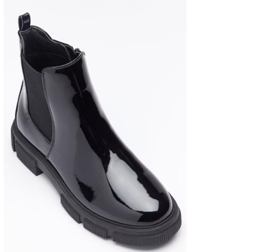 Studio Chelsea Boot Girls Patent Children Waterproof Size UK 13 / EU 32