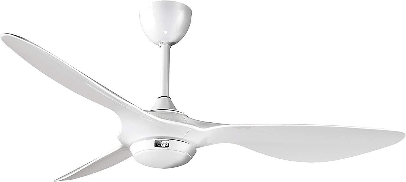 Reiga 132 cm Hand-painted Smart Ceiling Fan with Dimmable LED Light - Massive Discounts